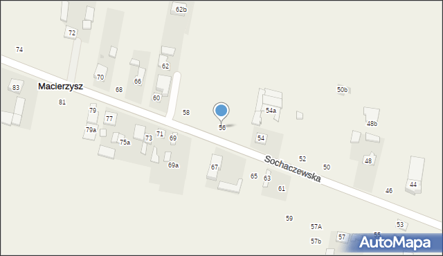 Macierzysz, Sochaczewska, 56, mapa Macierzysz