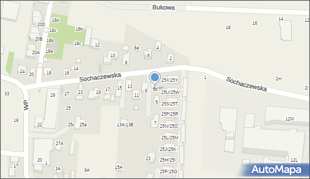 Macierzysz, Sochaczewska, 5b, mapa Macierzysz