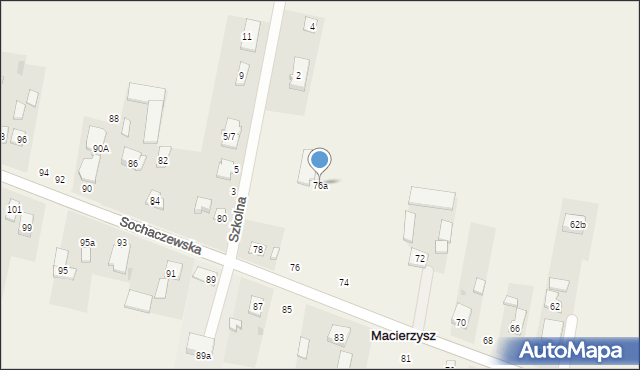 Macierzysz, Sochaczewska, 76a, mapa Macierzysz