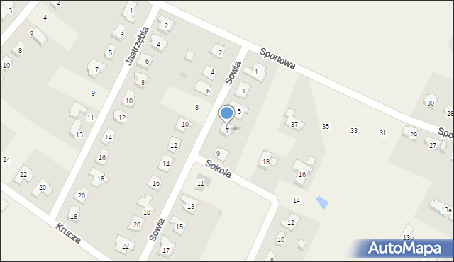 Marcinkowice, Sowia, 7, mapa Marcinkowice
