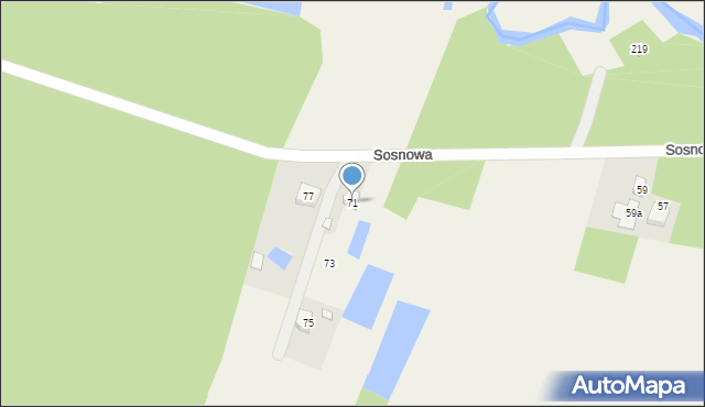Marianka, Sosnowa, 71, mapa Marianka