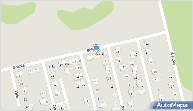 Marki, Sokola, 16, mapa Marki