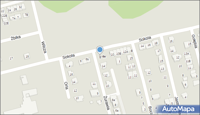 Marki, Sokola, 8, mapa Marki