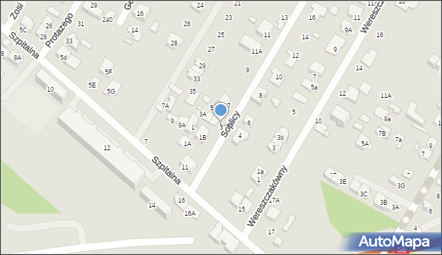 Marki, Soplicy Jacka, 3, mapa Marki