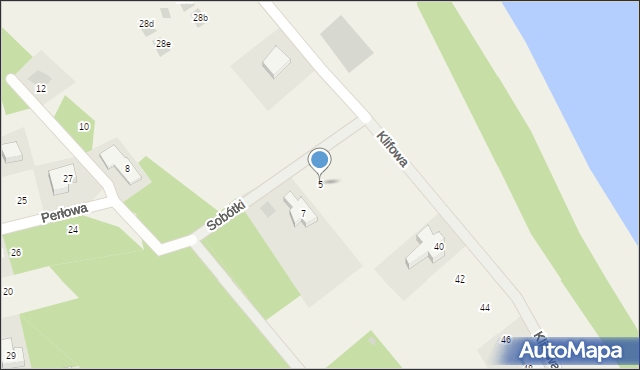 Mechelinki, Sobótki, 5, mapa Mechelinki