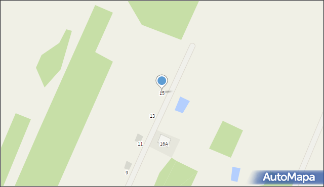 Michrów-Stefów, Sosnowa, 15, mapa Michrów-Stefów