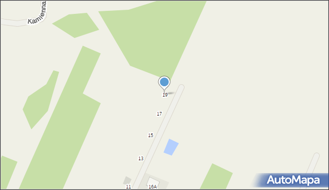 Michrów-Stefów, Sosnowa, 19, mapa Michrów-Stefów