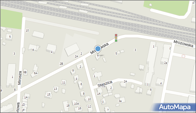 Mińsk Mazowiecki, Sosnkowskiego Kazimierza, gen., 7, mapa Mińsk Mazowiecki