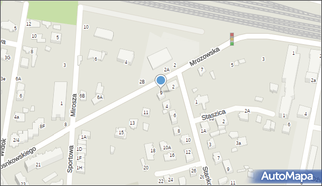 Mińsk Mazowiecki, Sosnkowskiego Kazimierza, gen., 9, mapa Mińsk Mazowiecki