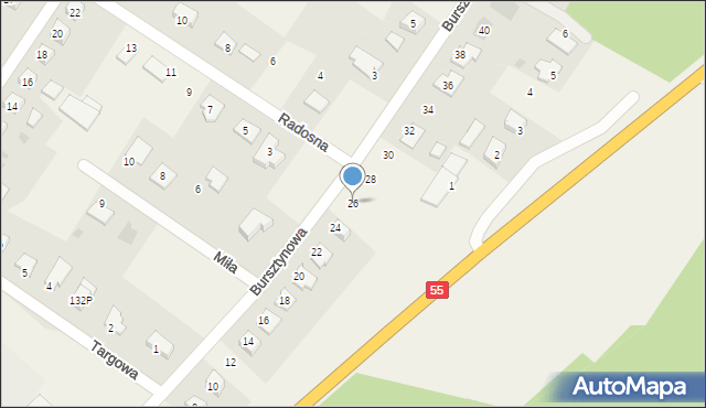 Mokre, Sołobodowskiego Józefa, ks., 26, mapa Mokre