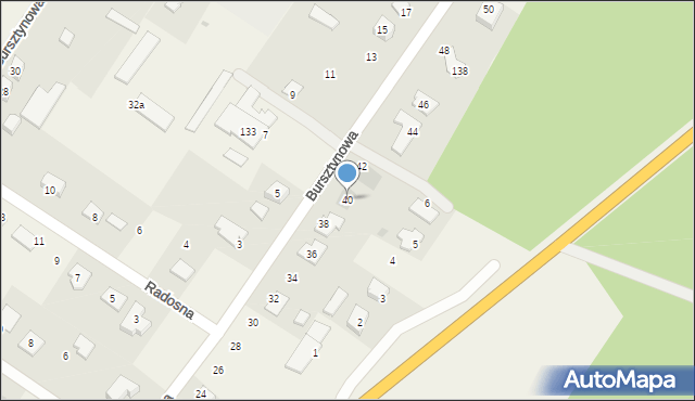 Mokre, Sołobodowskiego Józefa, ks., 40, mapa Mokre