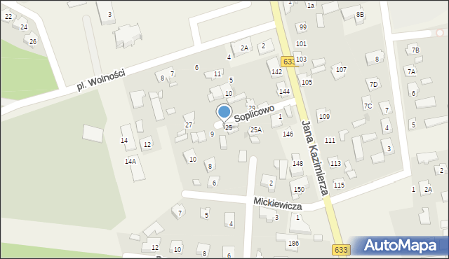 Nieporęt, Soplicowo, 7, mapa Nieporęt