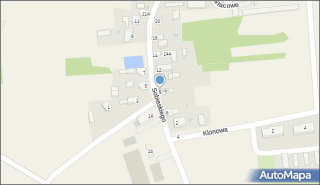 Nieznanice, Sobieskiego, 8, mapa Nieznanice