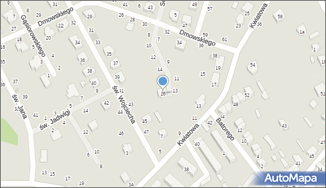 Opoczno, Solidarności, 16, mapa Opoczno