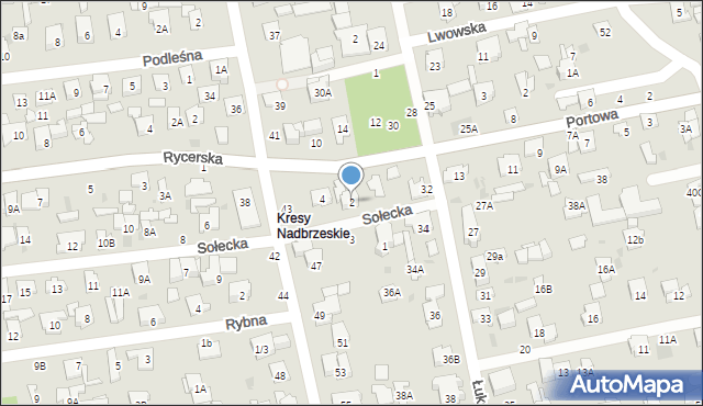 Otwock, Sołecka, 2, mapa Otwock