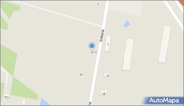 Otwock, Sołtana Andrzeja, 6, mapa Otwock