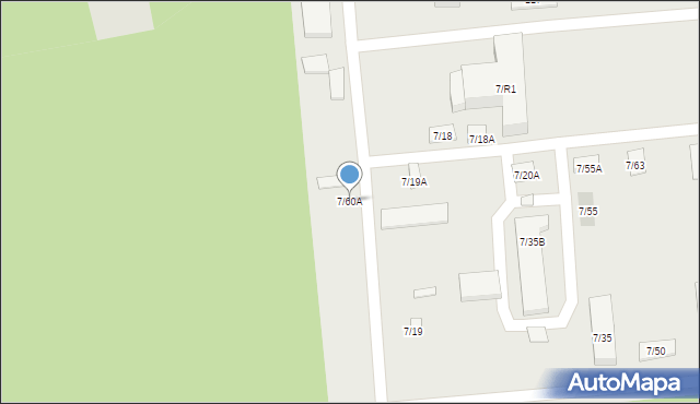 Otwock, Sołtana Andrzeja, 7/60A, mapa Otwock
