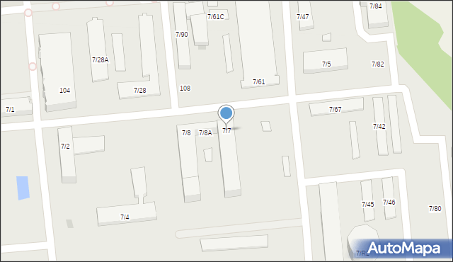 Otwock, Sołtana Andrzeja, 7/7, mapa Otwock