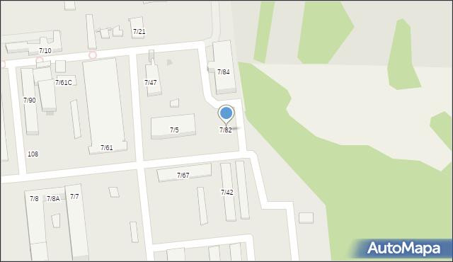 Otwock, Sołtana Andrzeja, 7/82, mapa Otwock