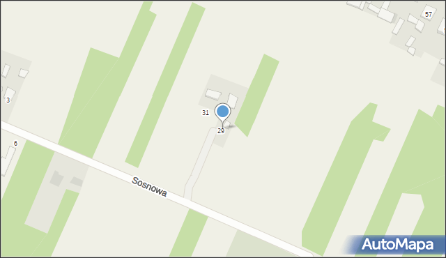 Pilchów, Sosnowa, 35, mapa Pilchów