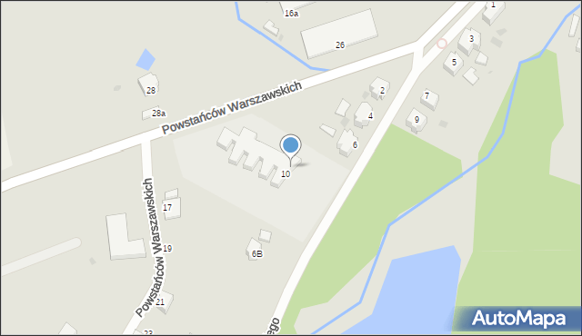 Połczyn-Zdrój, Sobieskiego, 6A, mapa Połczyn-Zdrój