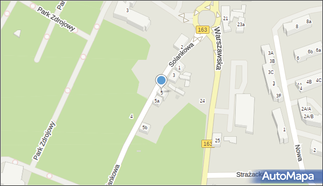 Połczyn-Zdrój, Solankowa, 5, mapa Połczyn-Zdrój