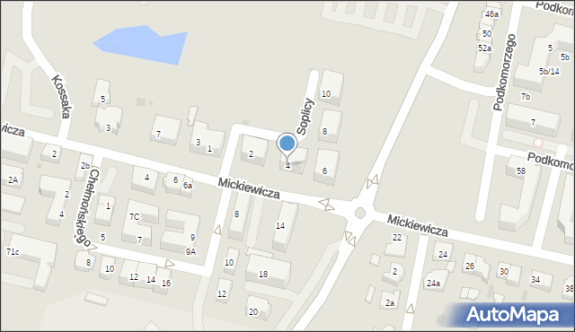 Pruszcz Gdański, Soplicy Jacka, 4, mapa Pruszcz Gdański