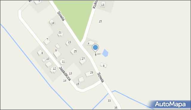 Przecław, Sowia, 6, mapa Przecław