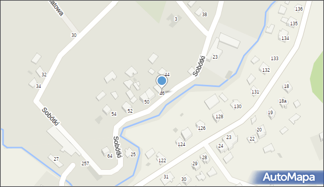 Przemyśl, Sobótki, 46, mapa Przemyśla