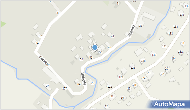 Przemyśl, Sobótki, 58, mapa Przemyśla