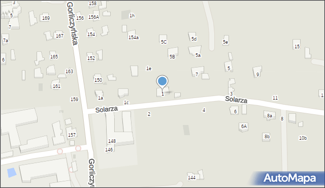 Przeworsk, Solarza Ignacego, 1, mapa Przeworsk