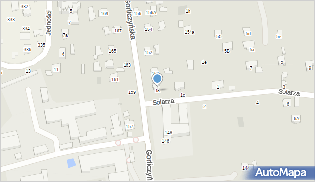Przeworsk, Solarza Ignacego, 1a, mapa Przeworsk