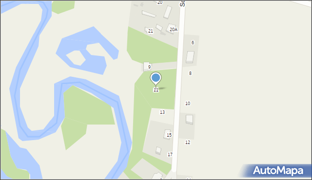 Przystań, Sosnowa, 11, mapa Przystań