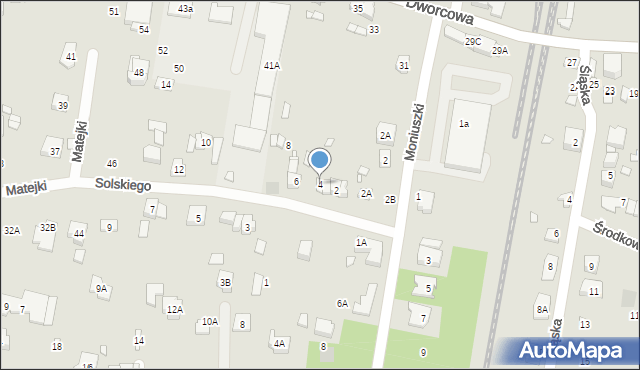 Puszczykowo, Solskiego Ludwika, 4, mapa Puszczykowo