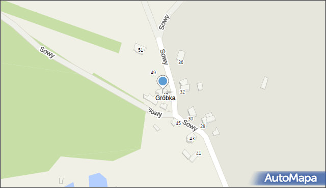 Ruda, Sowy-Visa Wincentego, 47, mapa Ruda