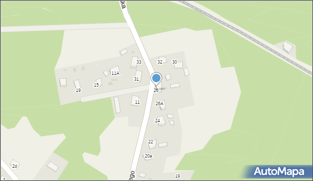 Rudy, Sobieskiego, 26, mapa Rudy