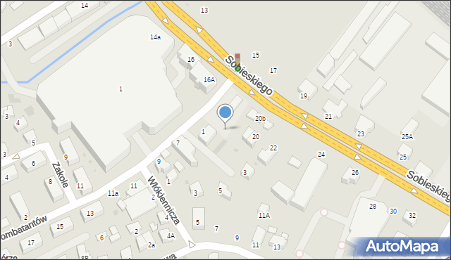 Rumia, Sobieskiego, 18, mapa Rumia