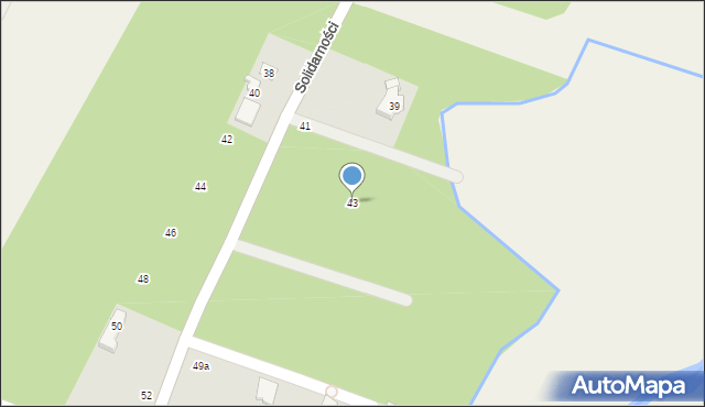 Runów, Solidarności, 43, mapa Runów