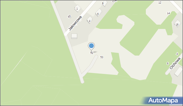 Rybakowo, Sosnowa, 51, mapa Rybakowo