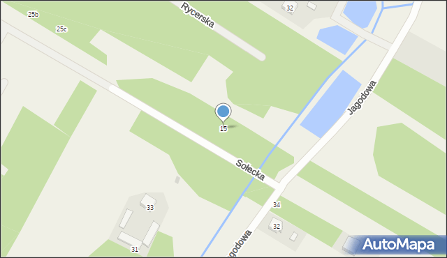 Rzakta, Sołecka, 15, mapa Rzakta