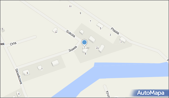 Rzepinek, Sowia, 1, mapa Rzepinek