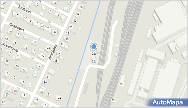 Rzeszów, Sondeja Józefa, ks., 22a, mapa Rzeszów