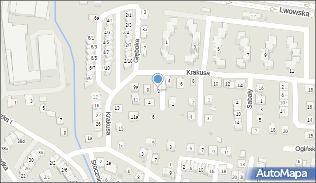 Rzeszów, Sobótki, 2, mapa Rzeszów