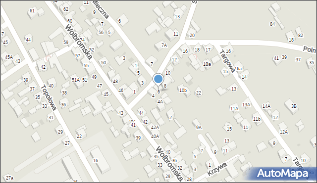 Skała, Sobiesęcka, 6, mapa Skała