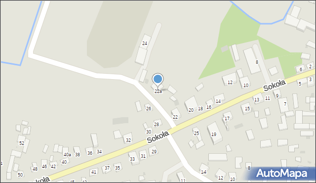 Skalbmierz, Sokoła, ppor., 22a, mapa Skalbmierz