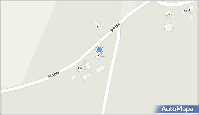 Skalbmierz, Sokoła, ppor., 61, mapa Skalbmierz