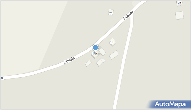 Skalbmierz, Sokoła, ppor., 61a, mapa Skalbmierz