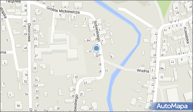 Skarszewy, Sobieskiego, 14, mapa Skarszewy