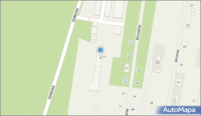 Skierdy, Sołecka, 4, mapa Skierdy