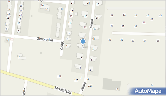 Skierdy, Sowia, 7, mapa Skierdy